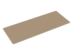 Clicnbuy Alfombra de pasillo con aspecto de sisal color arena 80x200 cm Marru00f3n