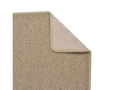 Best Clicnbuy Alfombra de pasillo con aspecto de sisal color arena 50x150 cm Marru00f3n