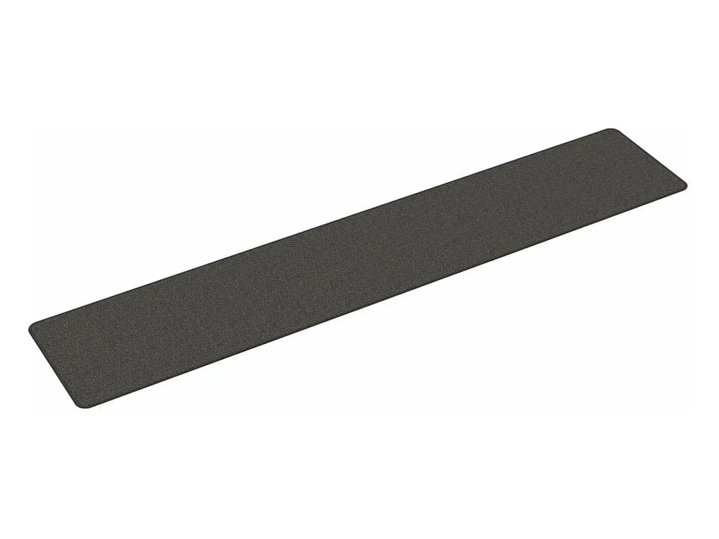 Clicnbuy Alfombra de pasillo con aspecto sisal 50x250 cm Gris antracita