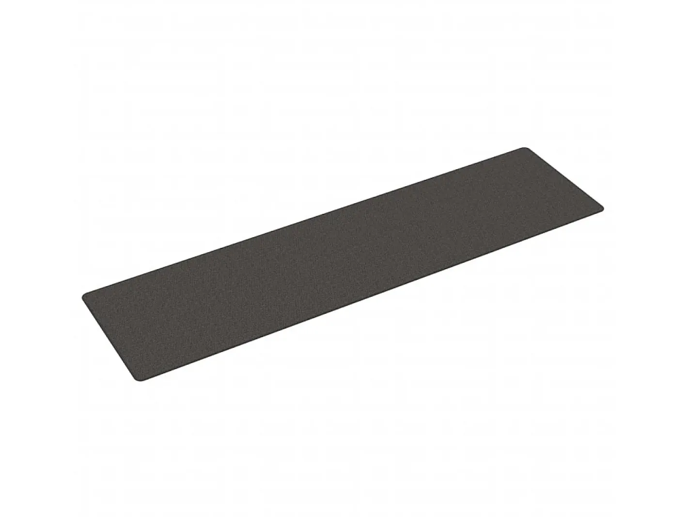 New Alfombra de pasillo con aspecto sisal 80x300 cm ES685662 Gris antracita