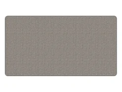 Outlet Clicnbuy Alfombra de pasillo con aspecto de sisal plateada 80x150 cm Plateado