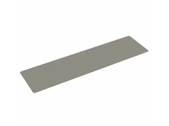 Discount Alfombra de pasillo con aspecto de sisal plateada 80x300 cm ES115321 Plateado
