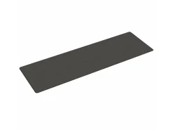 Alfombra De Pasillo-Alfombra de pasillo con aspecto sisal 80x250 cm ES350113 Gris antracita