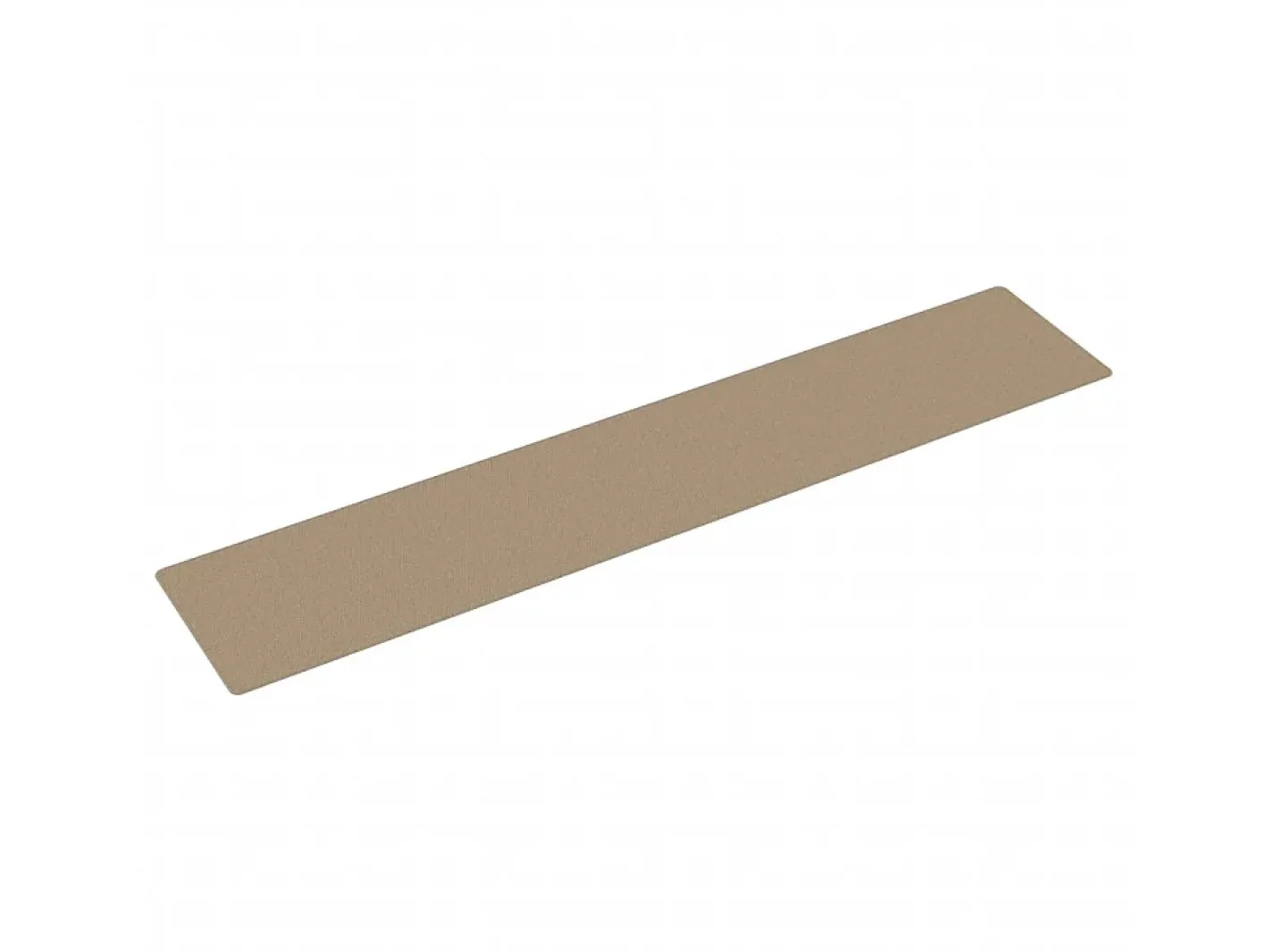 Hot Alfombra de pasillo con aspecto de sisal color arena 80x400 cm ES478957 Marru00f3n