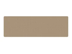Alfombra de pasillo con aspecto de sisal color arena 80x250 cm ES511264 Marru00f3n