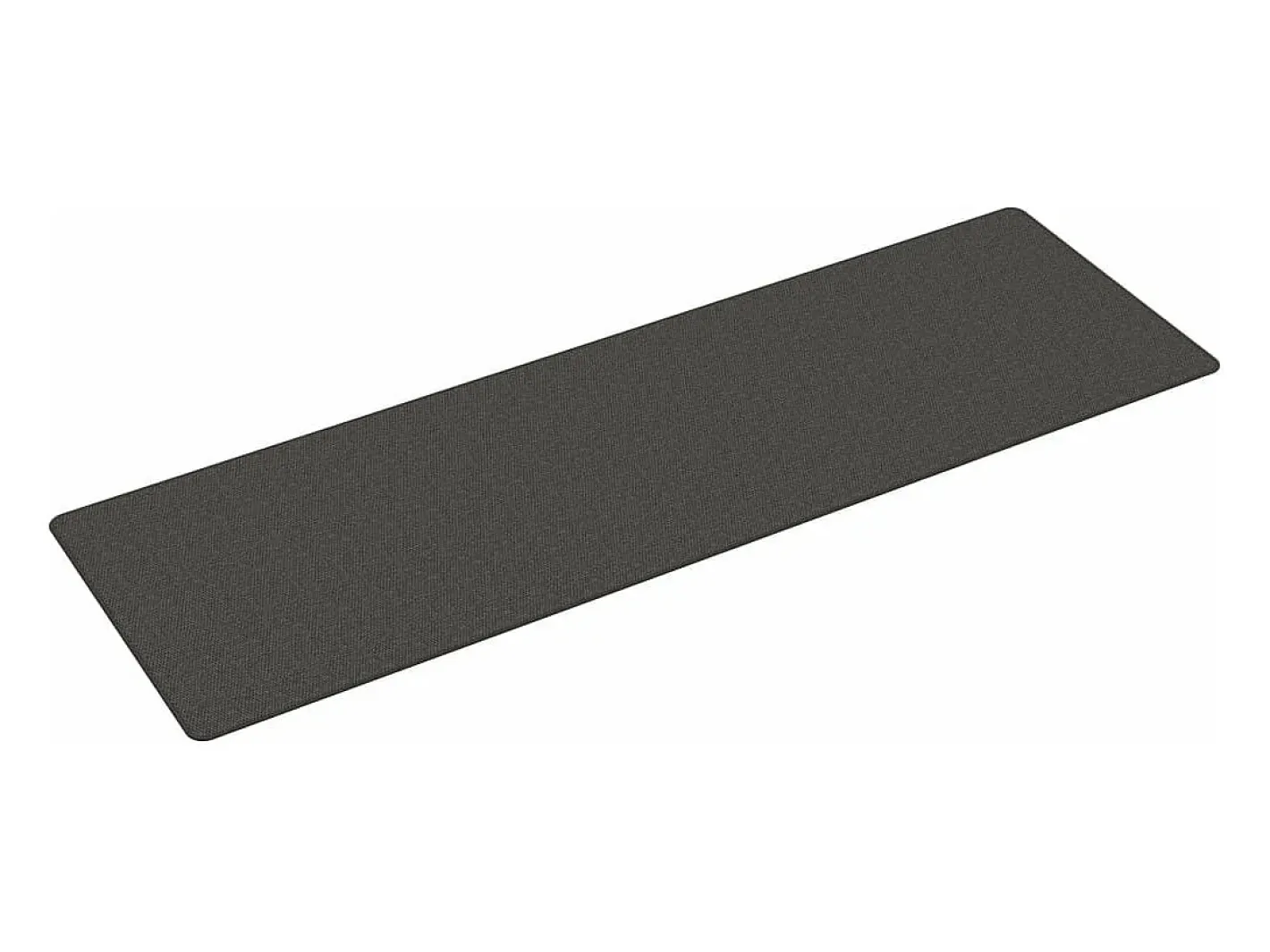 Clicnbuy Alfombra De Pasillo-Alfombra de pasillo con aspecto sisal 80x250 cm Gris antracita