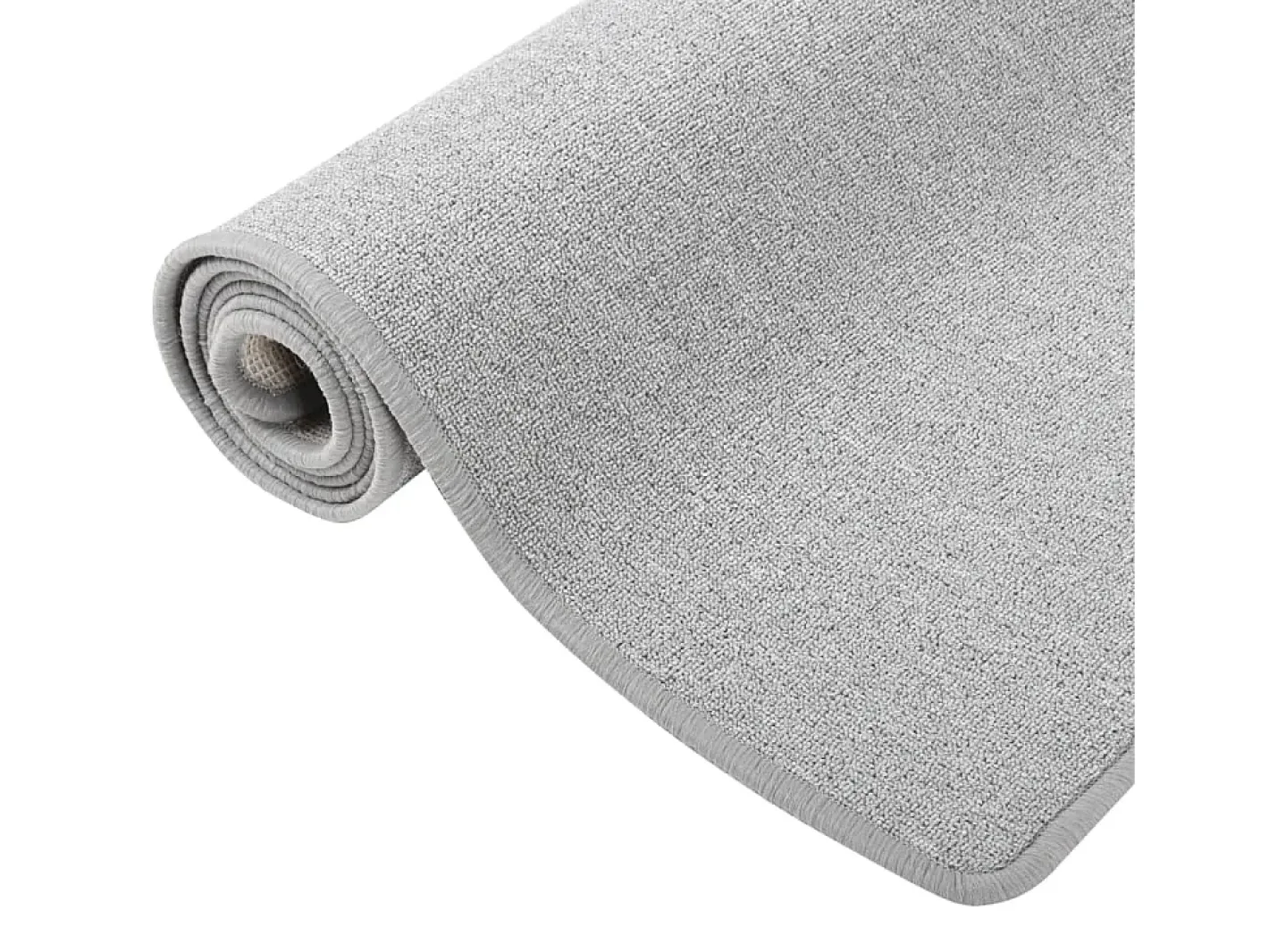 Clicnbuy Alfombra De Pasillo-Alfombra de pasillo claro 80x400 cm Gris