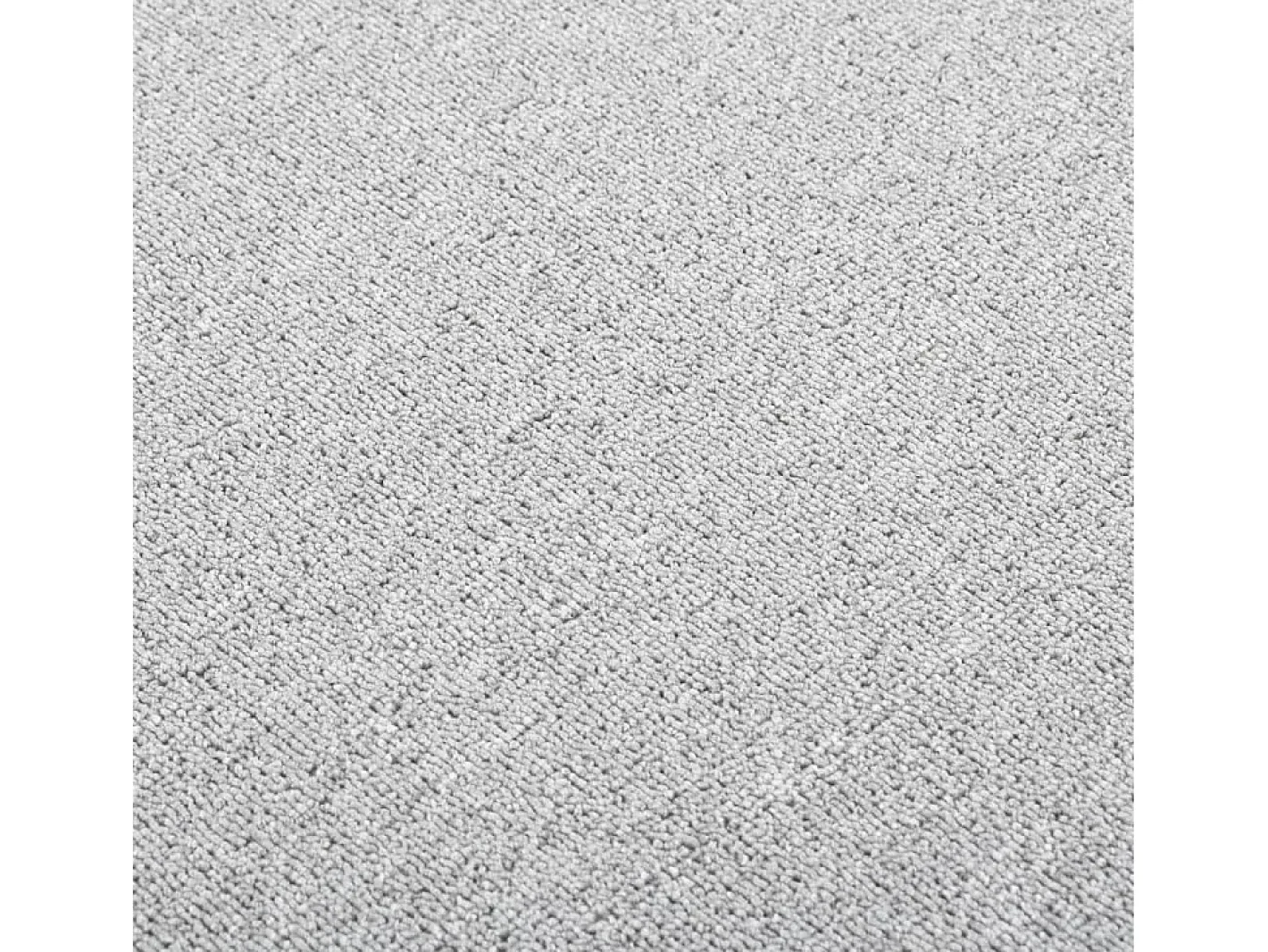 Clicnbuy Alfombra de pasillo claro 80x200 cm Gris New