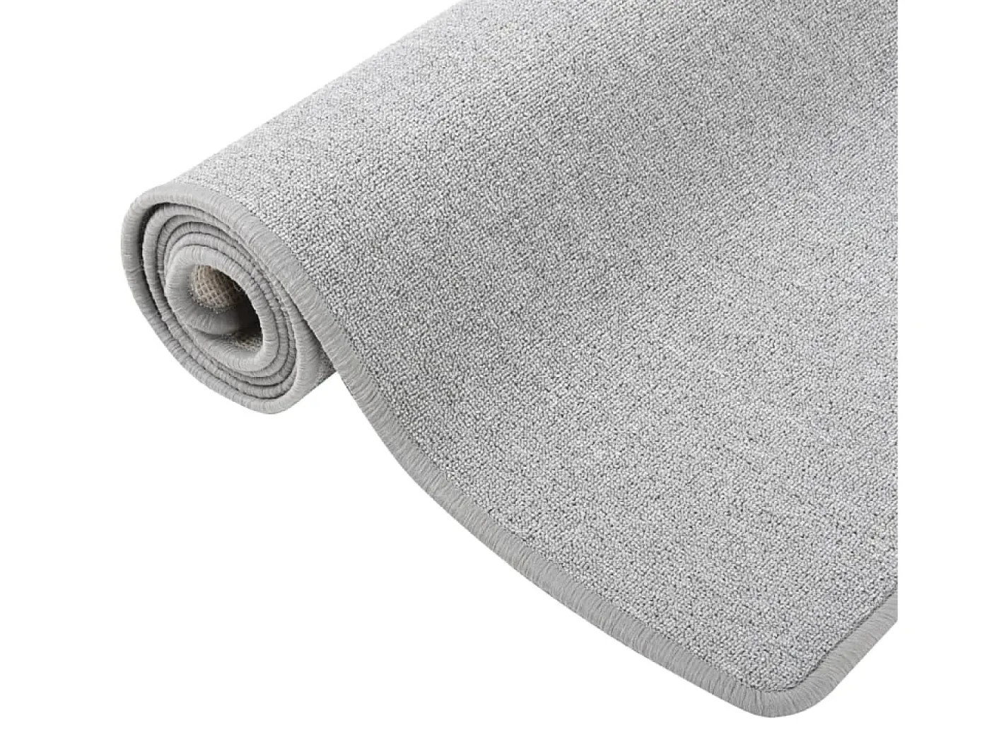 Clicnbuy Alfombra de pasillo claro 50x250 cm Gris Best
