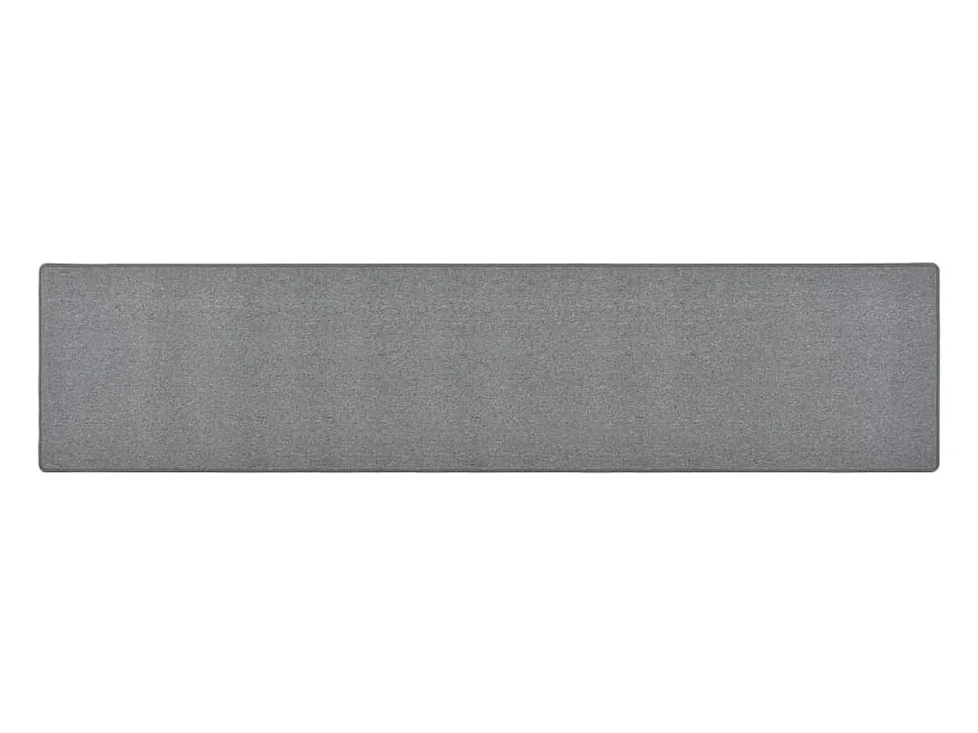 Clicnbuy Alfombra De Pasillo-Alfombra de pasillo oscuro 50x250 cm Gris