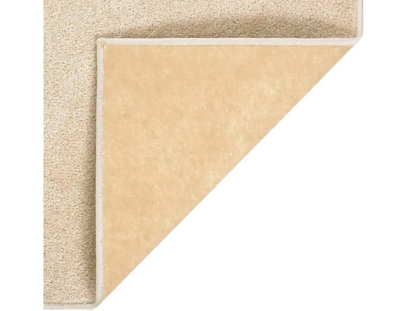 Clicnbuy Alfombra de pelo corto 160x230 cm Beige Discount