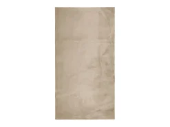 Alfombra De Cocina-Alfombra de pelo corto HUARTE suave y lavable, color arena, 80x150 cm Marru00f3n