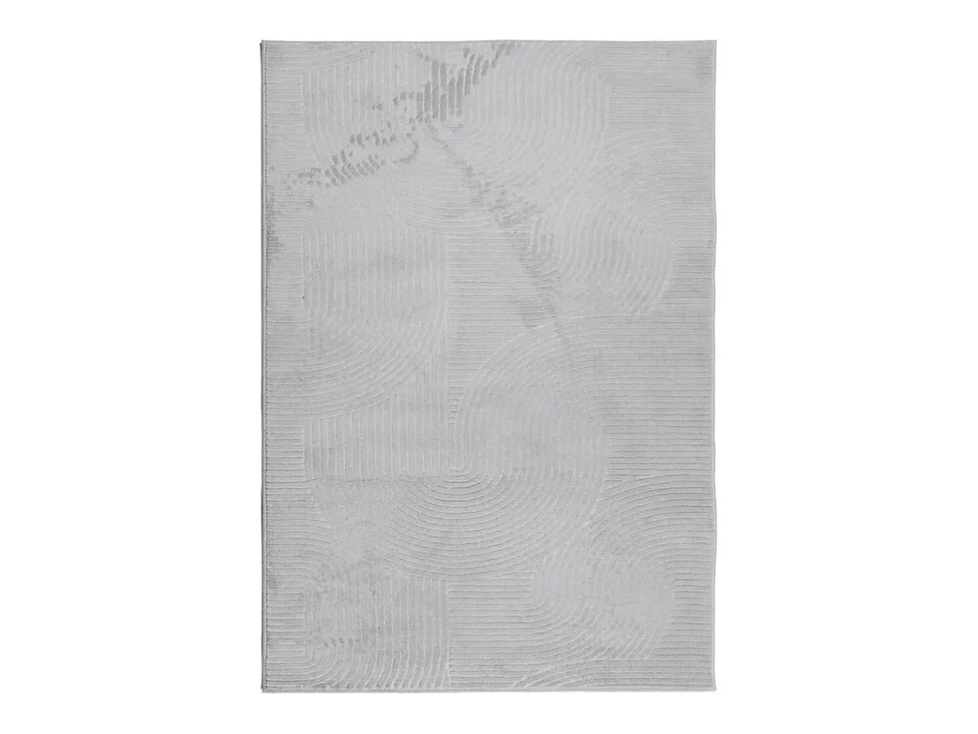 Alfombra De Cocina-Alfombra de pelo corto IZA estilo escandinavo 160x230 cm Gris