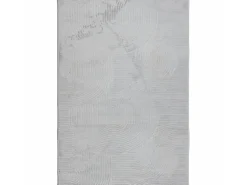Clearance Alfombra de pelo corto look escandinavo IZA 140x200 cm ES10378 Gris