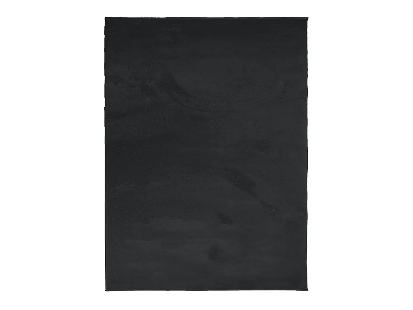 Alfombra de pelo corto OVIEDO negra 240x340 cm Negro Discount