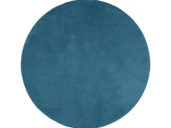 Discount Clicnbuy Alfombra de pelo corto OVIEDO turquesa Ø 200 cm Azul