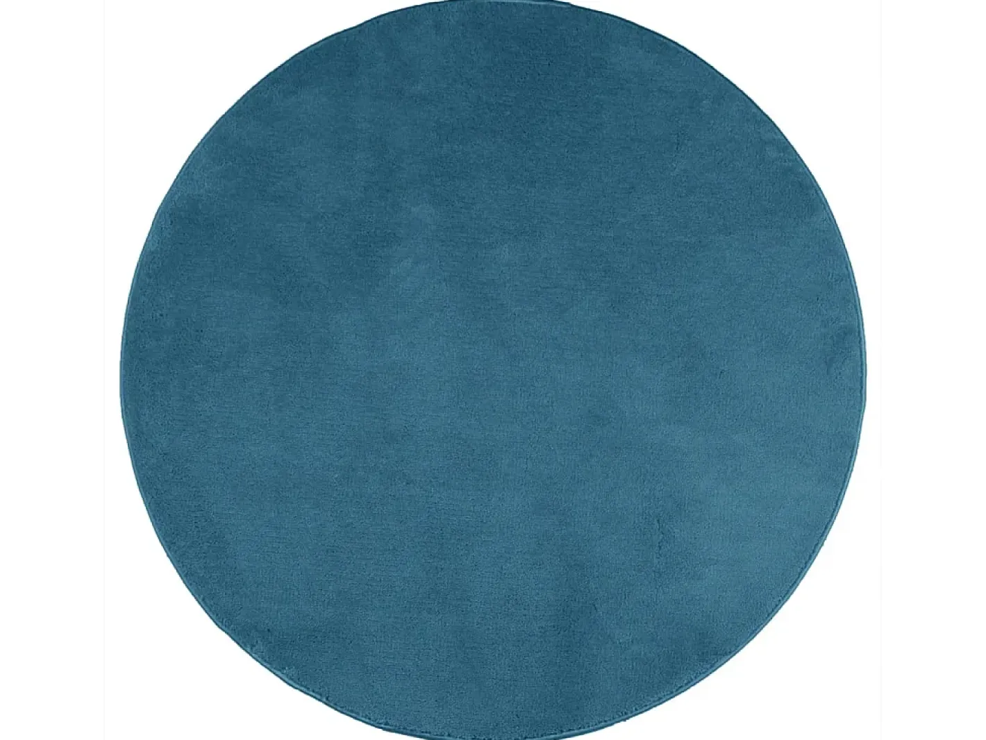 Discount Clicnbuy Alfombra de pelo corto OVIEDO turquesa Ø 200 cm Azul