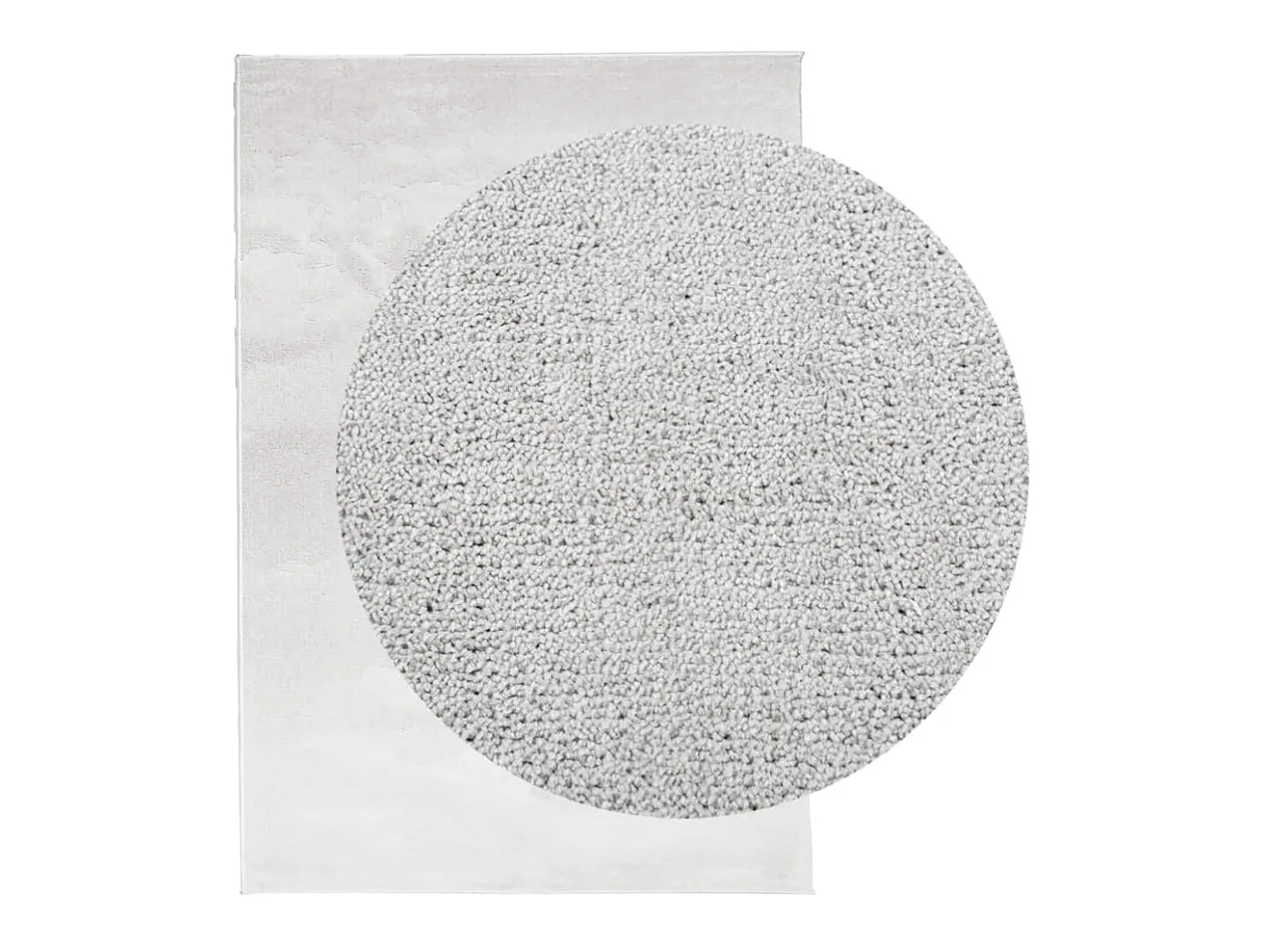 Outlet Alfombra de pelo corto OVIEDO 140x200 cm Gris