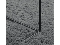 Alfombra De Cocina-Alfombra de pelo corto OVIEDO antracita 200x280 cm Gris