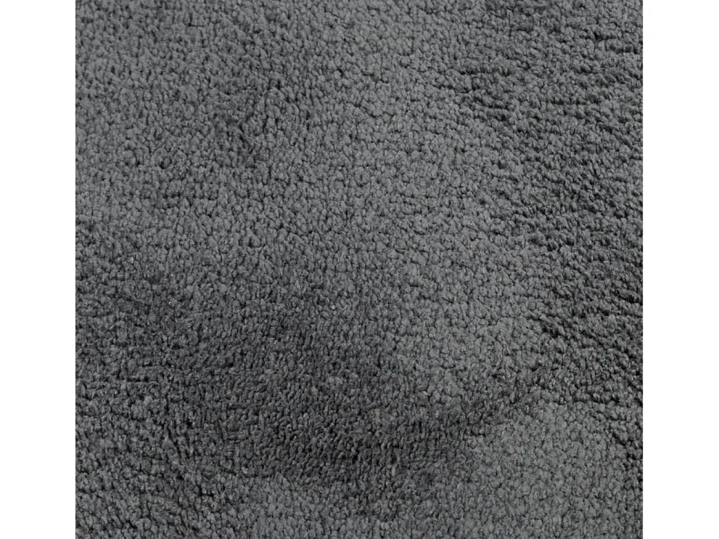 Clicnbuy Alfombra de pelo corto OVIEDO Ø 120 cm Gris antracita Discount