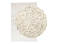 Outlet Alfombra de pelo corto OVIEDO 160x230 cm Beige