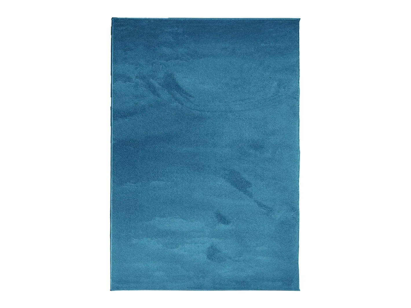 Clearance Alfombra de pelo corto OVIEDO turquesa 160x230 cm Azul