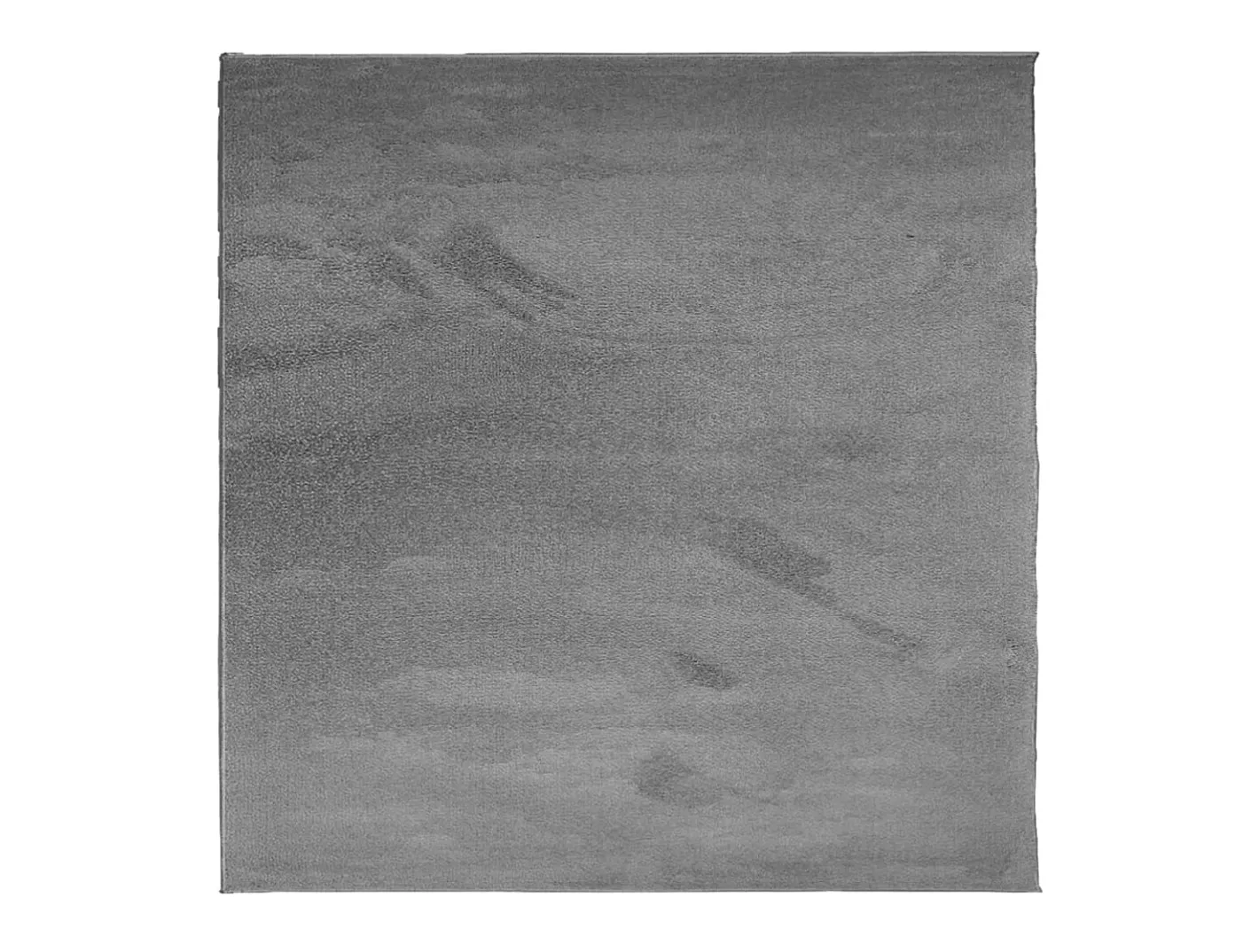Outlet Alfombra de pelo corto OVIEDO antracita 120x120 cm Gris