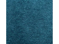Alfombra de pelo corto OVIEDO turquesa 120x120 cm Azul Discount