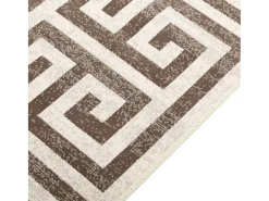 Alfombra De Cocina-Alfombra de pelo corto para interior y exterior, 120 x 180 cm, antideslizante. Marru00f3n