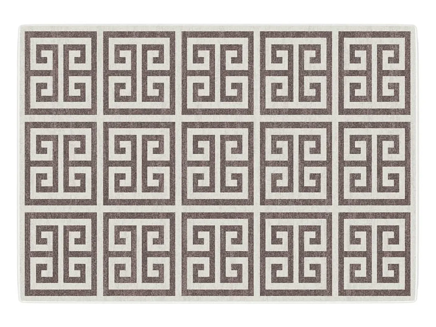 Best Alfombra de pelo corto para interior y exterior, 160 x 230 cm, antideslizante. Marru00f3n