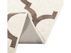 Online Alfombra de pelo corto para interior y exterior, 120 x 180 cm, antideslizante. Marru00f3n