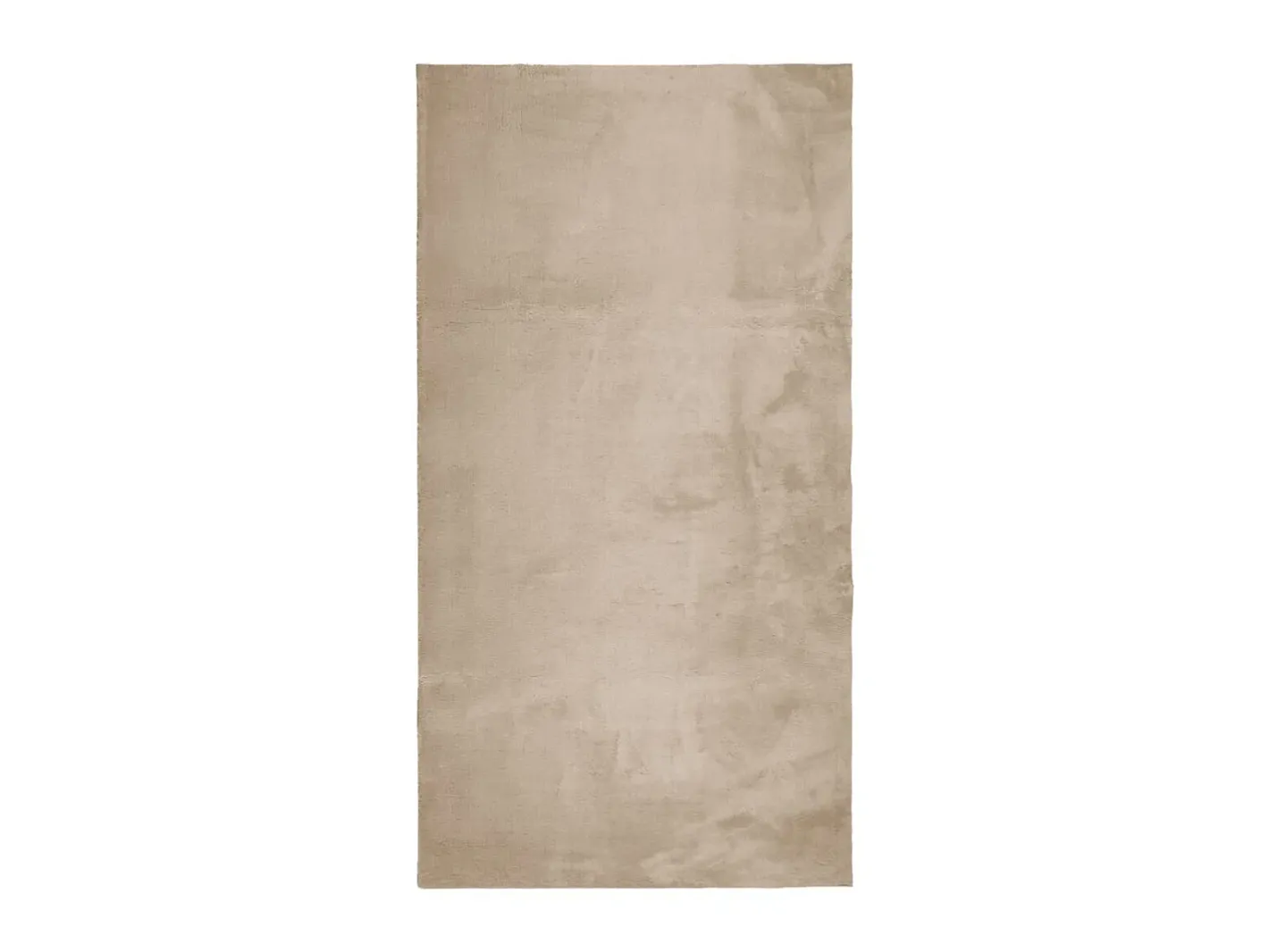 Alfombra de pelo corto suave lavable HUARTE arena 80x150 cm ES71846 Marru00f3n New
