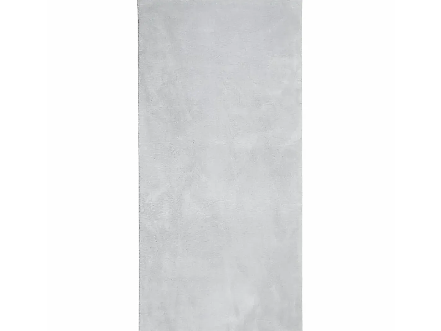 Alfombra de pelo corto suave lavable HUARTE 100x200 cm ES46762 Gris Sale
