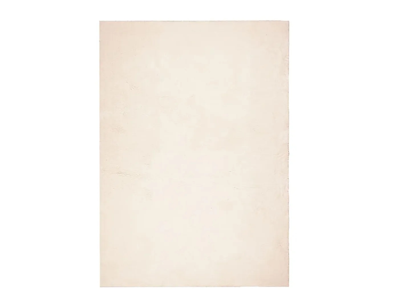 Alfombra de pelo corto suave lavable HUARTE 120x170 cm ES88776 Beige