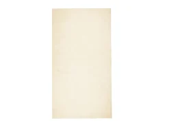 Sale Alfombra de pelo corto suave lavable HUARTE 60x110 cm ES67692 Crema