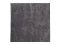 Alfombra de pelo corto suave lavable HUARTE antracita 120x120cm ES82907 Gris antracita Online