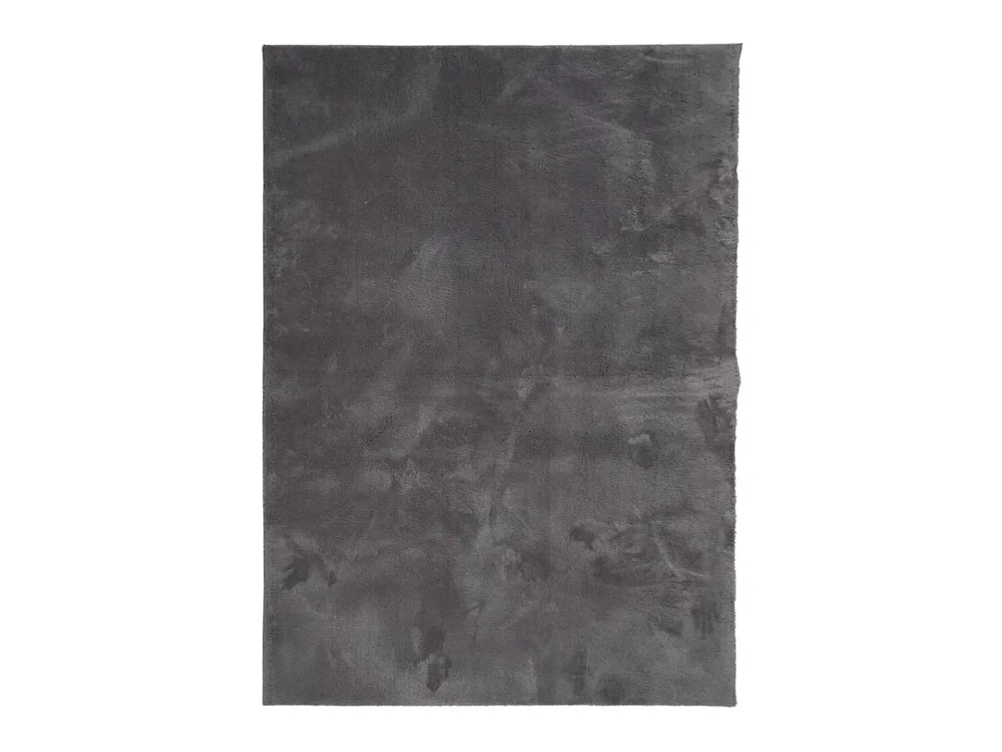 Alfombra de pelo corto suave lavable HUARTE antracita 200x280cm ES74059 Gris antracita