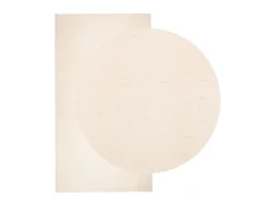 Online Alfombra de pelo corto suave lavable HUARTE 80x150 cm ES81412 Beige