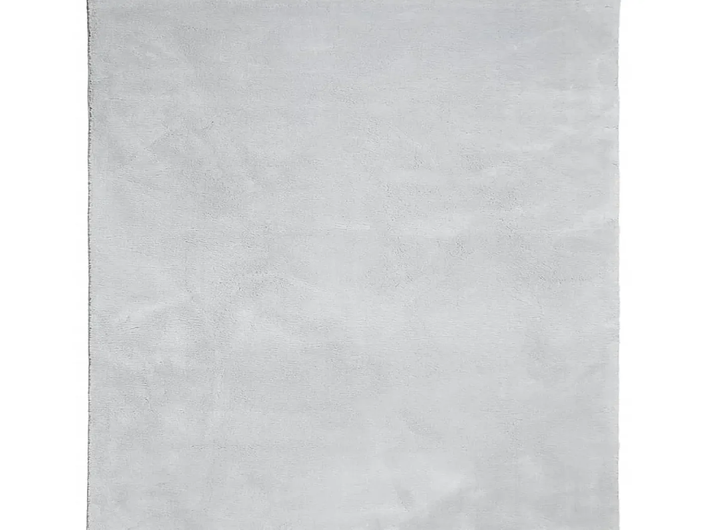 Alfombra de pelo corto suave lavable HUARTE 200x200 cm ES55269 Gris Sale