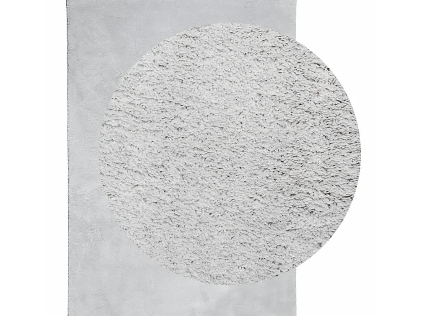 Alfombra de pelo corto suave lavable HUARTE 200x280 cm ES12638 Gris Sale