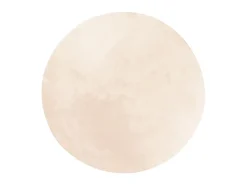 Discount Alfombra de pelo corto suave lavable HUARTE Ø 120 cm ES76155 Beige