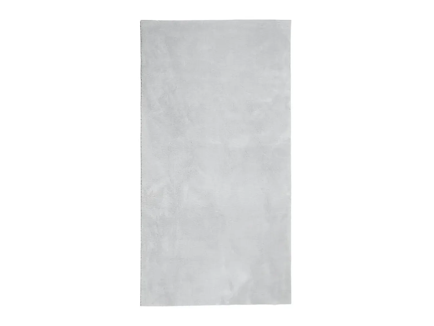 Alfombra De Salón-Alfombra de pelo corto suave lavable HUARTE 60x110 cm ES13348 Gris