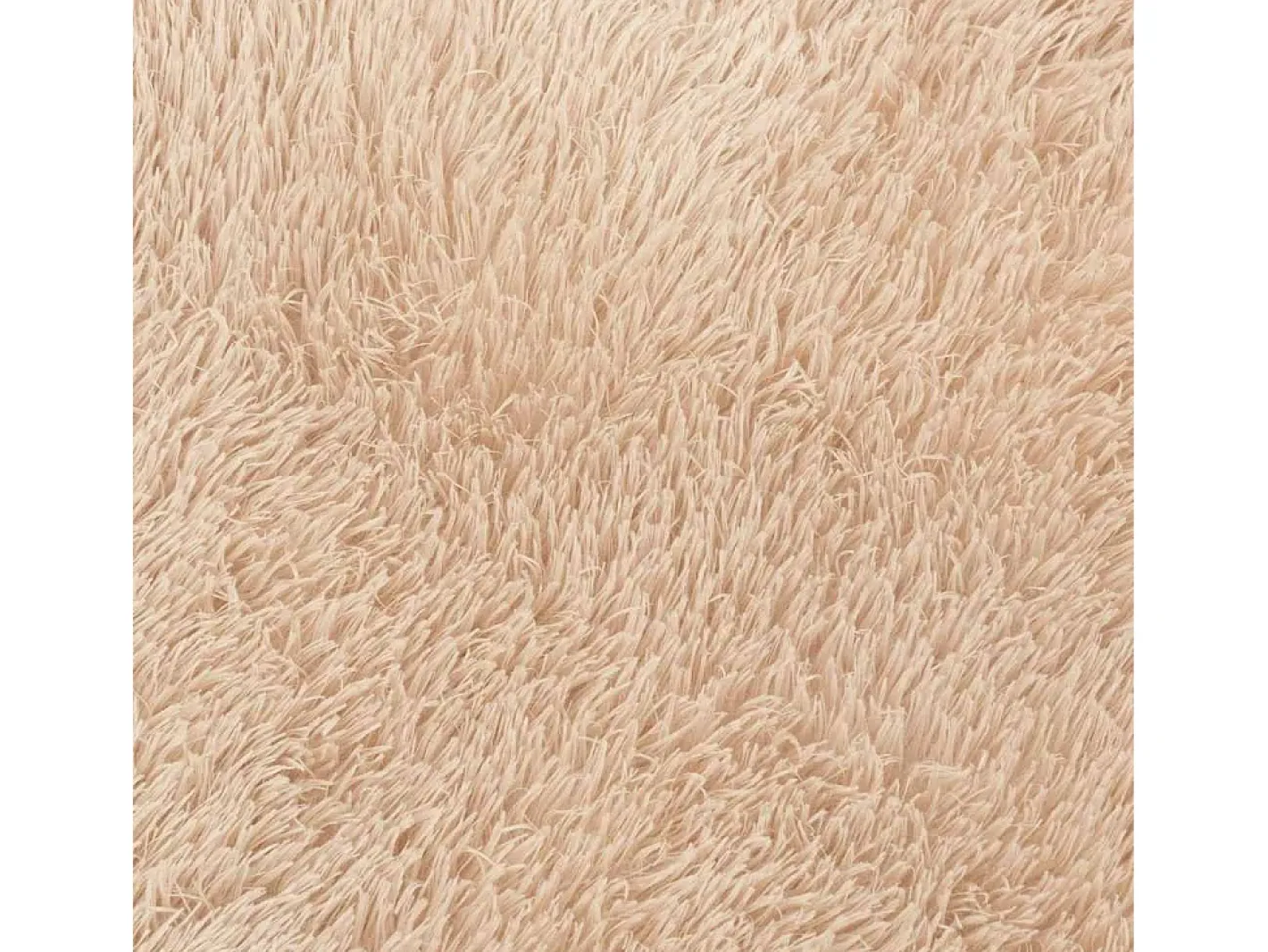 Discount Alfombra de pelo largo NAVARRA 240x240 cm poliéster Beige