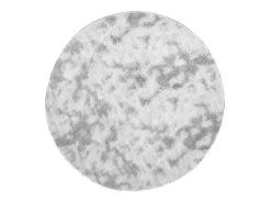 Alfombra de pelo largo plata NAVARRA 200x200 cm Gris Clearance