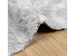 Best Alfombra de pelo largo plata NAVARRA 160x230 cm Gris