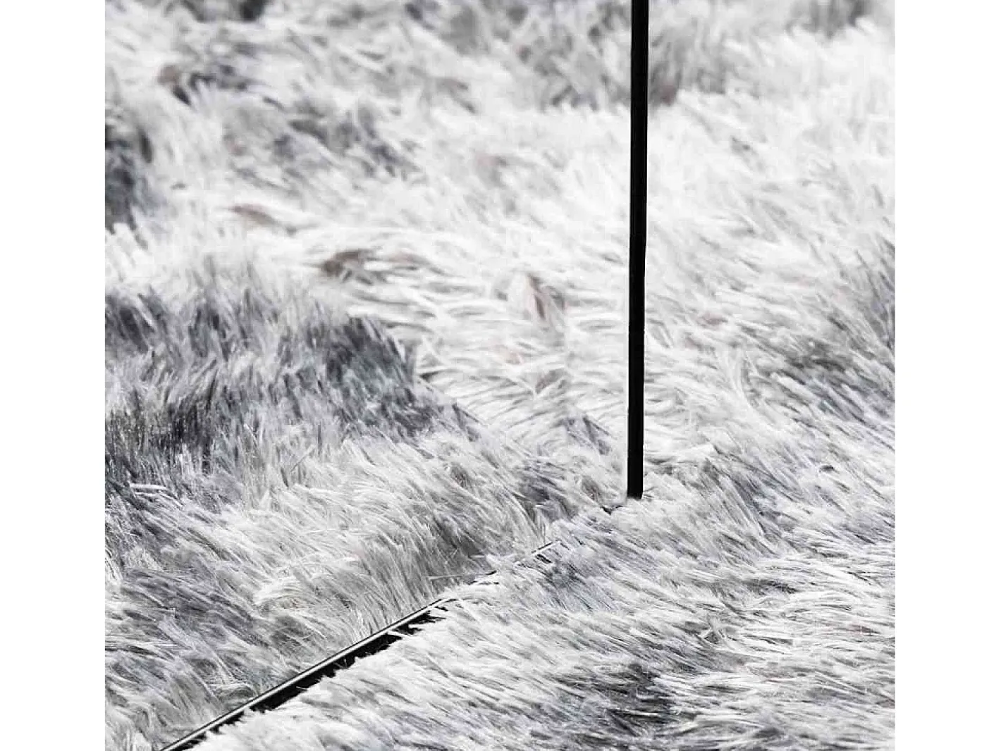 Best Alfombra de pelo largo plata NAVARRA 160x230 cm Gris
