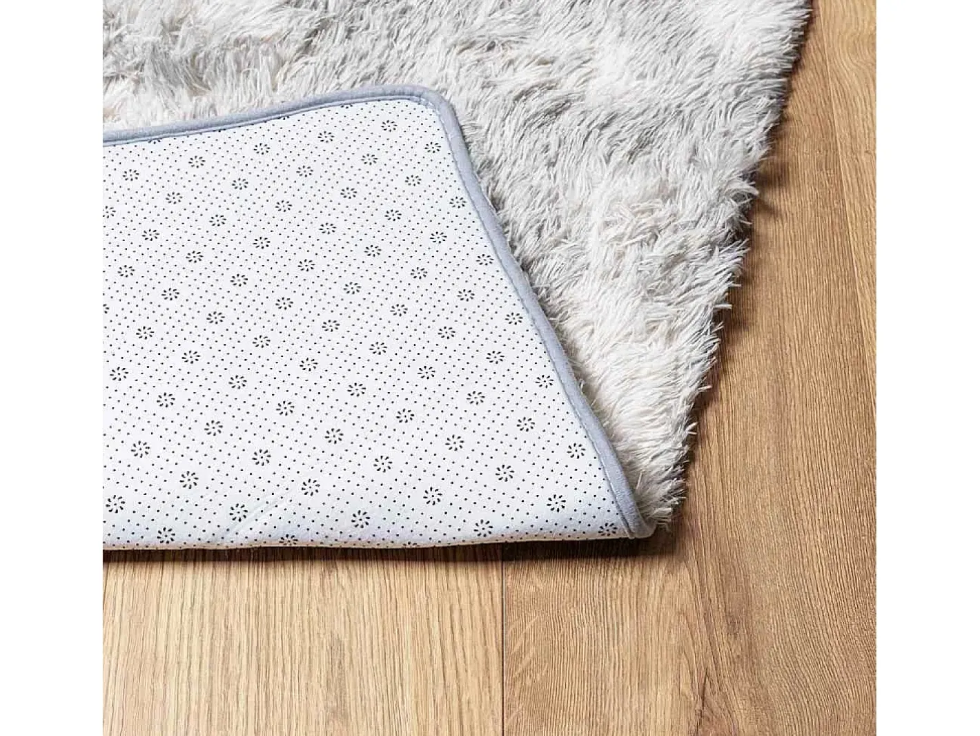 Best Alfombra de pelo largo plata NAVARRA 160x230 cm Gris