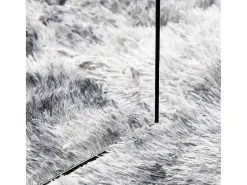 Alfombra de pelo largo plata NAVARRA 240x340 cm Gris Hot