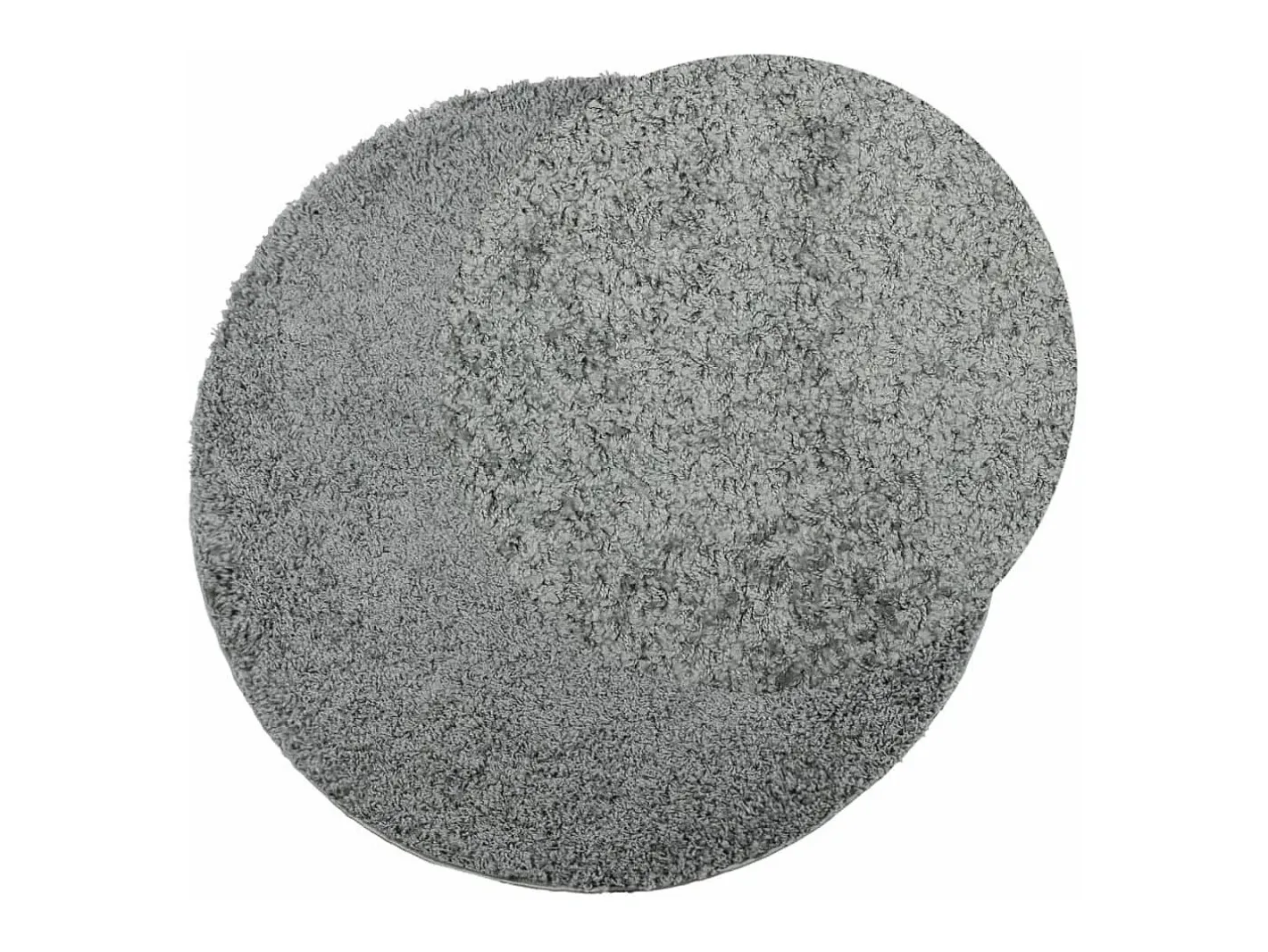 Outlet Clicnbuy Alfombra de pelo largo moderna Ø 120 cm Verde