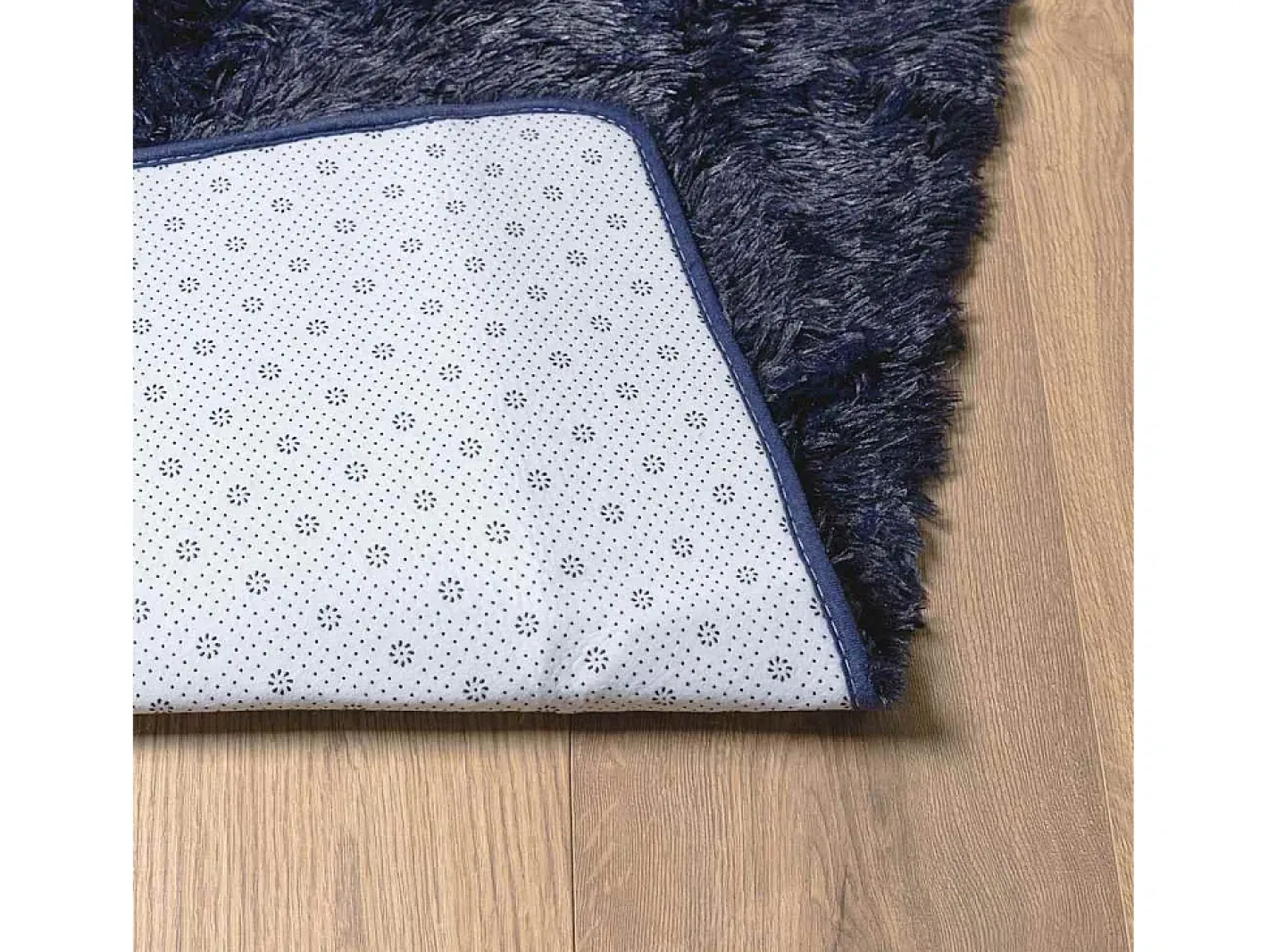 Hot Alfombra de pelo largo NAVARRA marino 120x170 cm Azul